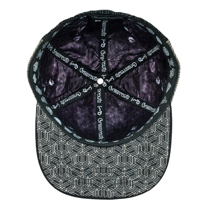 Isomatrix Black Gray Fitted Hat