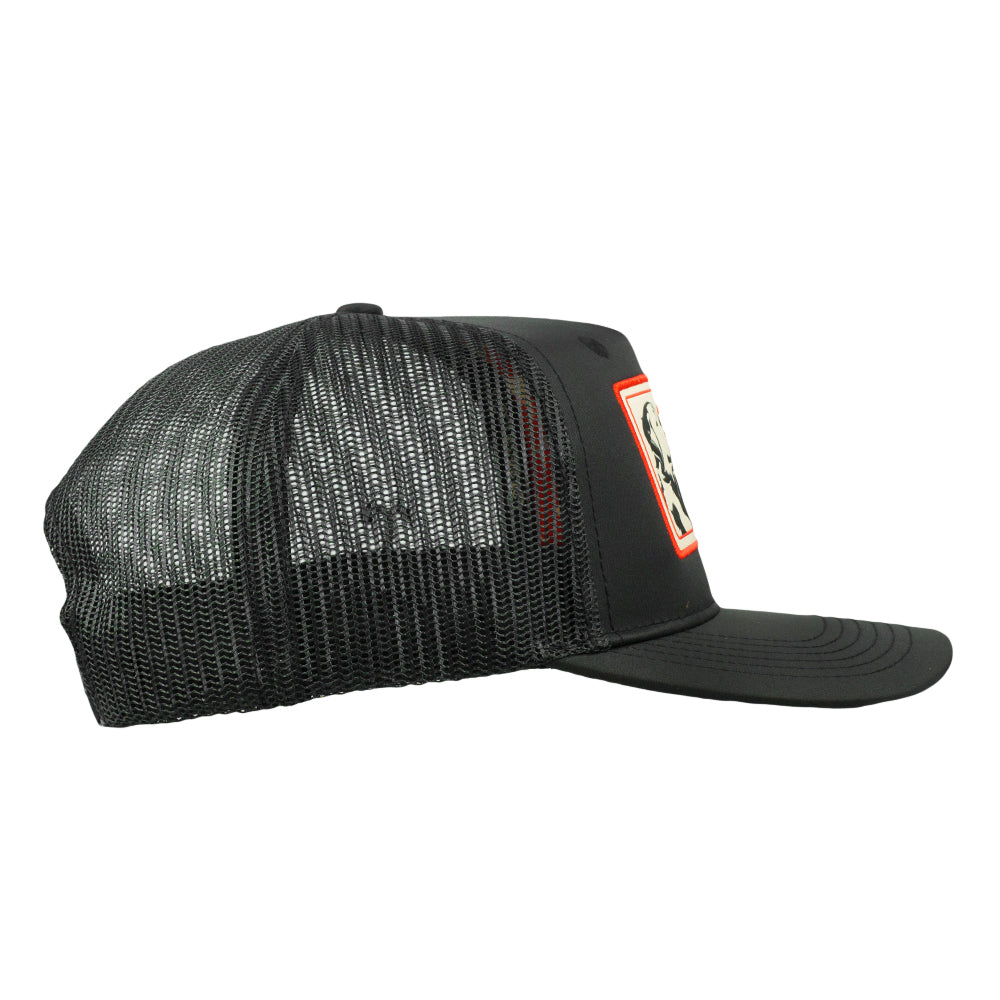Grasswoofs Retriever Black Mesh 501 Snapback Hat