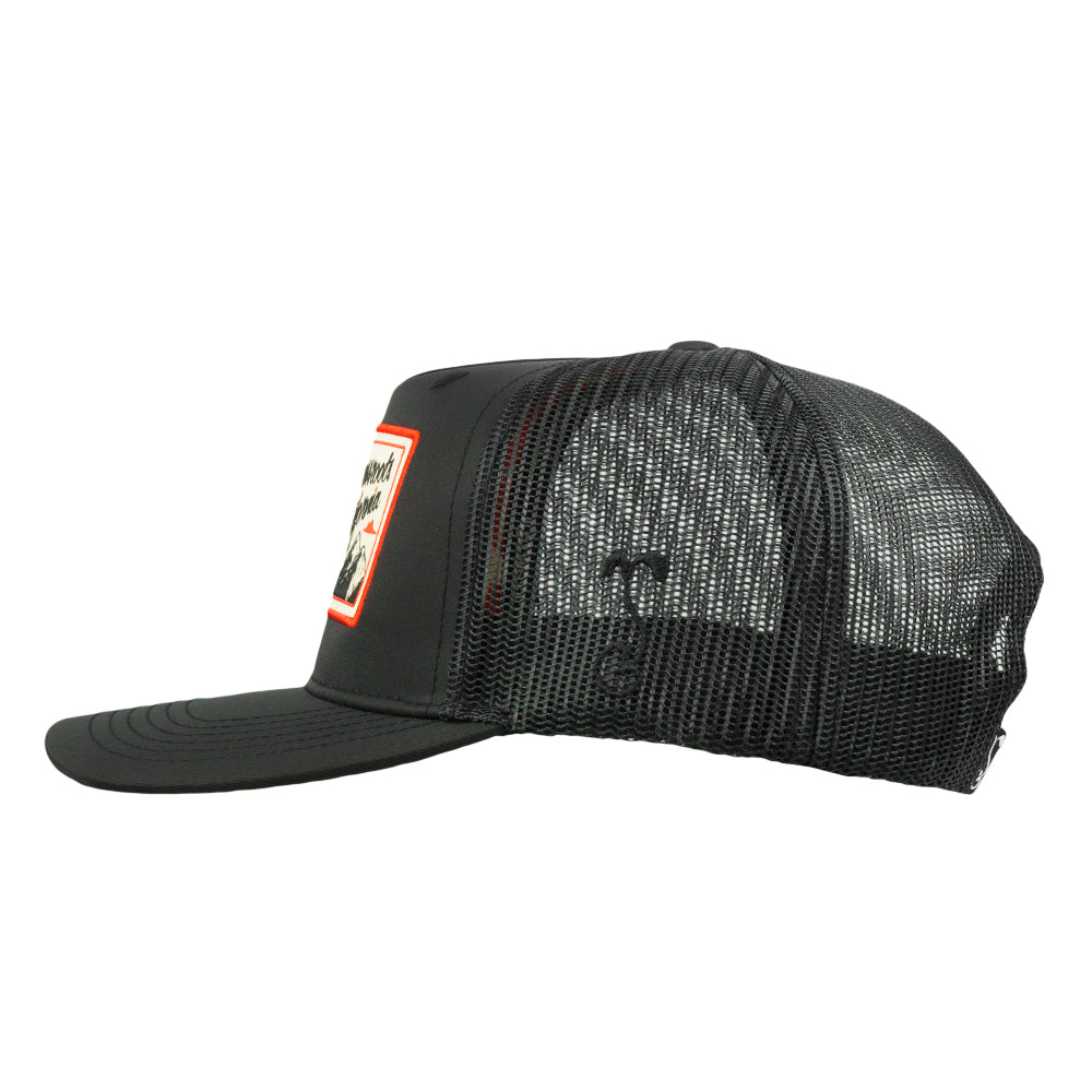 Grasswoofs Retriever Black Mesh 501 Snapback Hat