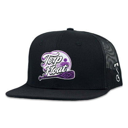 Terp Float Black Mesh Snapback Hat