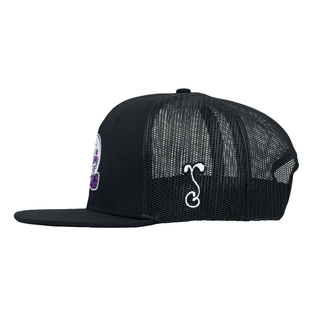 Terp Float Black Mesh Snapback Hat