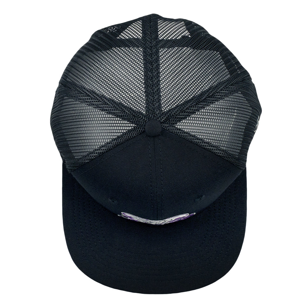 Terp Float Black Mesh Snapback Hat