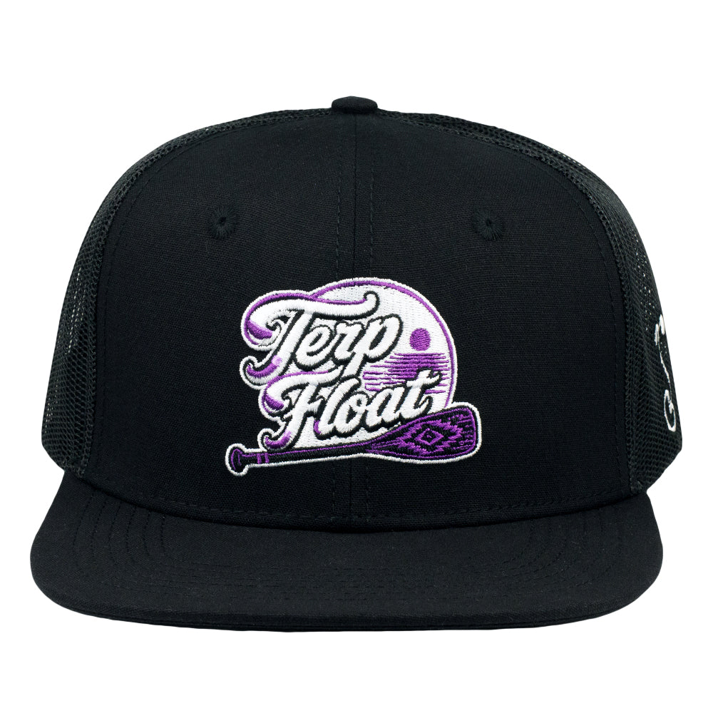 Terp Float Black Mesh Snapback Hat