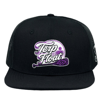 Terp Float Black Mesh Snapback Hat