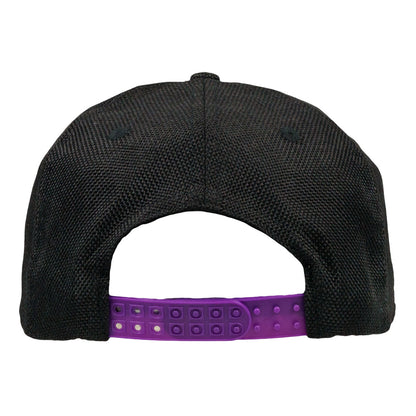 Interstellar Collections Mushroom Black Snapback Hat