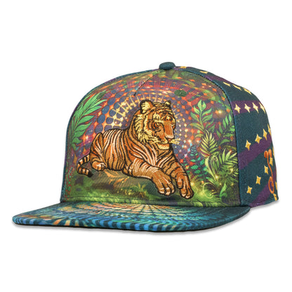 Simon Haiduk Tiger Glowm Navy Fitted Hat