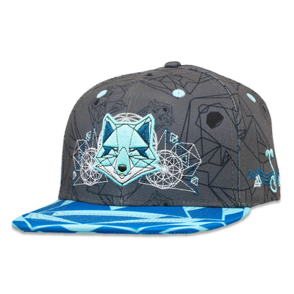 Ben Fox Ice Fox Gray Snapback Hat