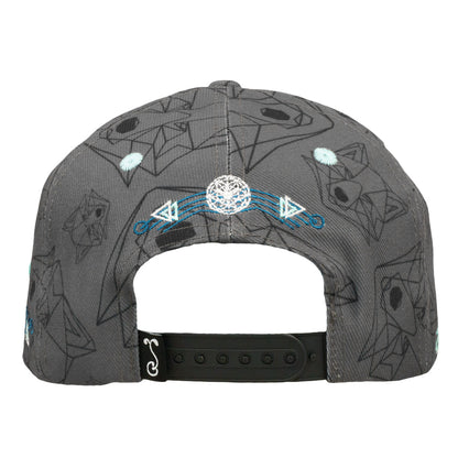 Ben Fox Ice Fox Gray Snapback Hat