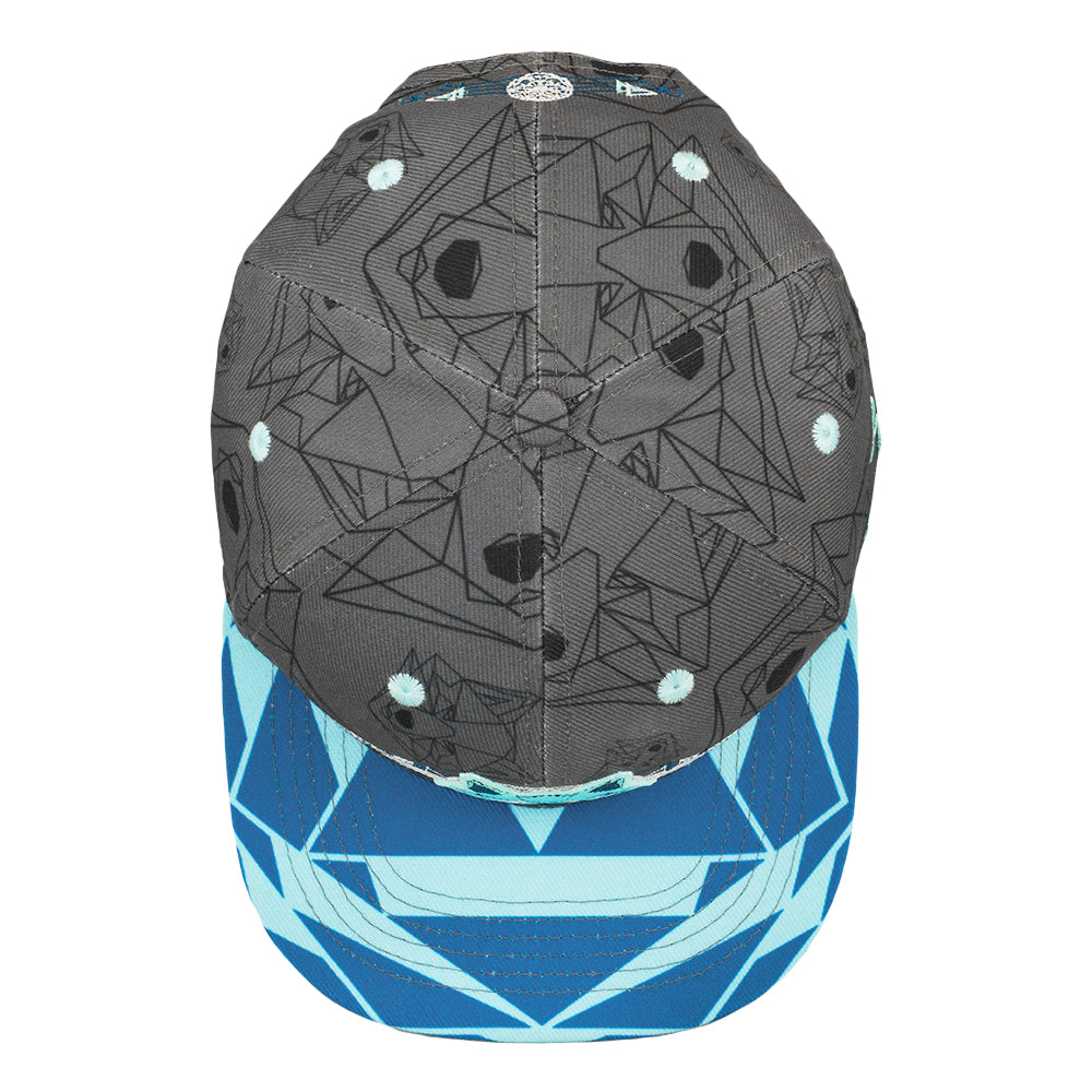 Ben Fox Ice Fox Gray Snapback Hat