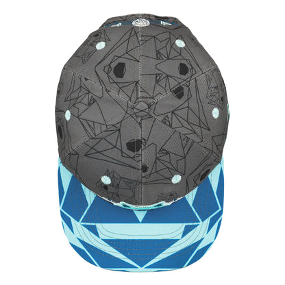 Ben Fox Ice Fox Gray Snapback Hat
