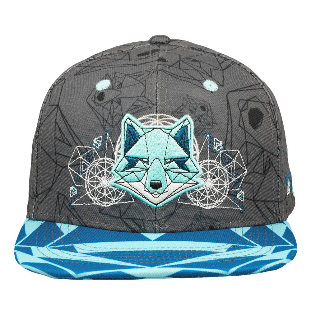 Ben Fox Ice Fox Gray Snapback Hat