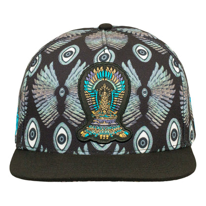 Banjo Glass Isis Black Snapback Hat