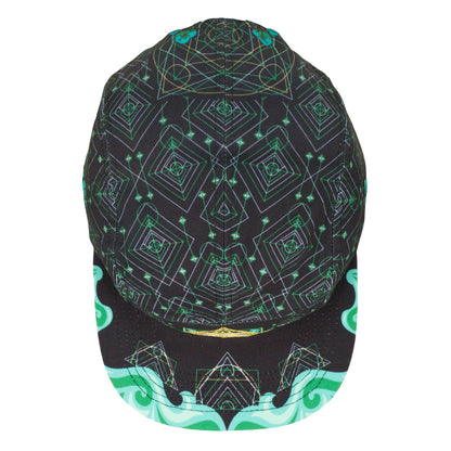 Chattanooga River Games Black 5 Panel Snapback Hat