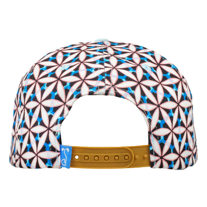 Morgan Mandala Sunshine Daydream Light Blue Snapback