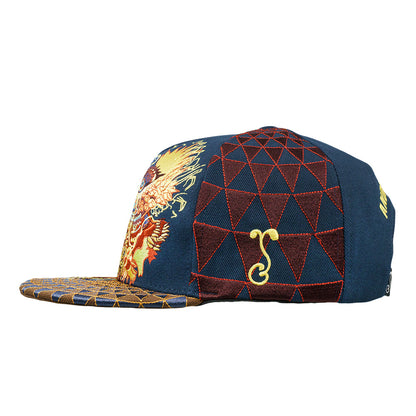Android Jones Humming Dragon Navy Snapback Hat