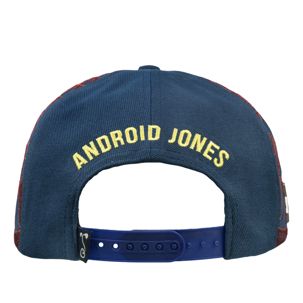 Android Jones Humming Dragon Navy Snapback Hat