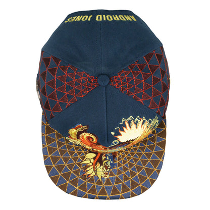 Android Jones Humming Dragon Navy Snapback Hat