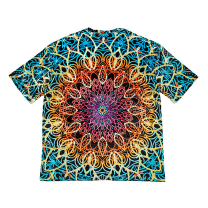 G Sprout Mandala Crushed Velour T Shirt