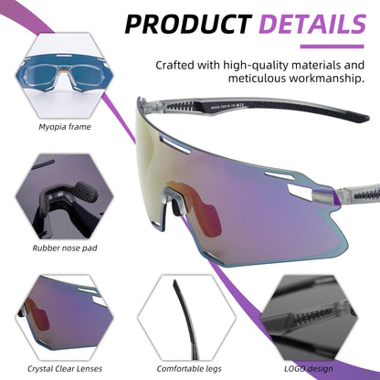 Men's Anti-Blue Light MTB Cycling Sunglasses