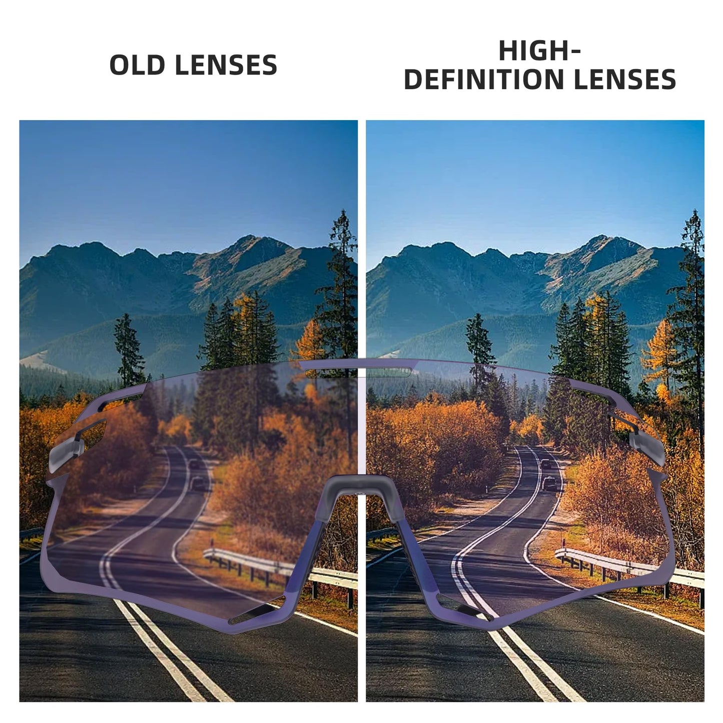 Men's Anti-Blue Light MTB Cycling Sunglasses