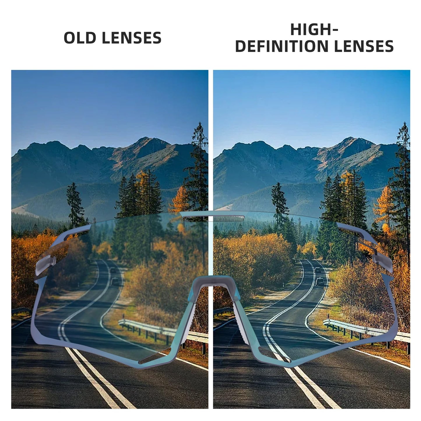 Men's Anti-Blue Light MTB Cycling Sunglasses