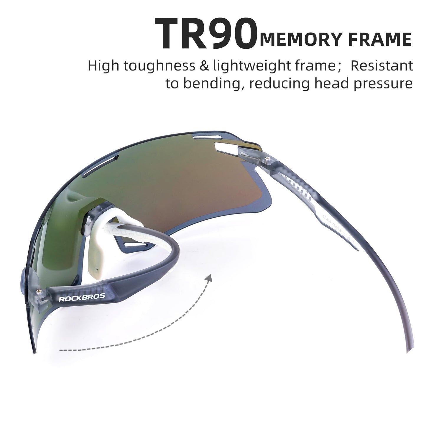 Men's Anti-Blue Light MTB Cycling Sunglasses