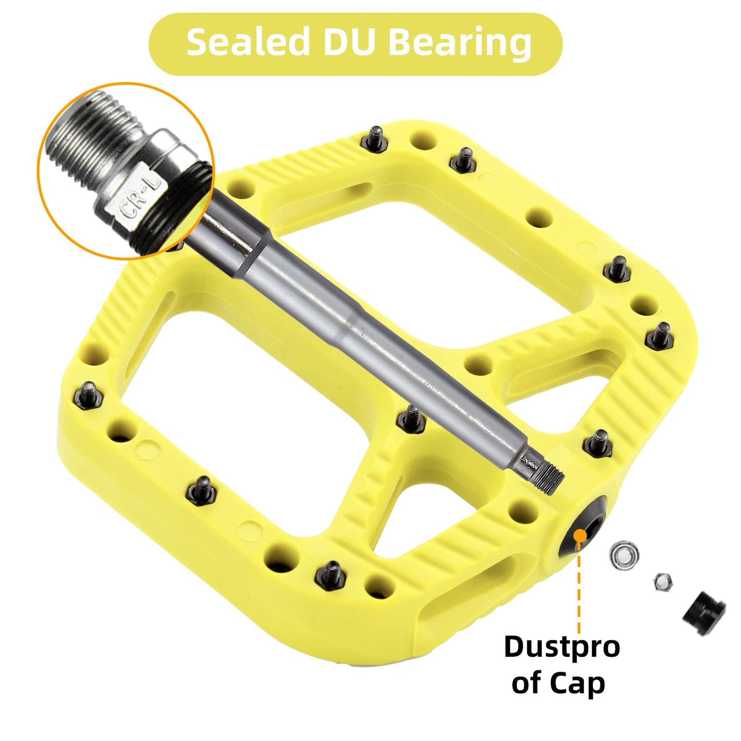 Nylon Platform Pedals