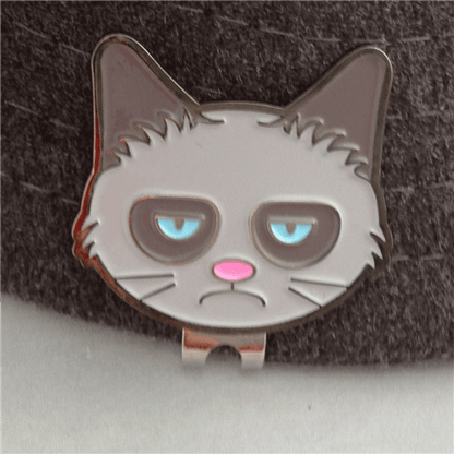 Grumpy Cat Ball Marker & Hat Clip by ReadyGOLF