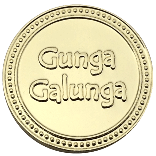 Gunga Galunga Golf Ball Marker & Hat Clip by ReadyGOLF