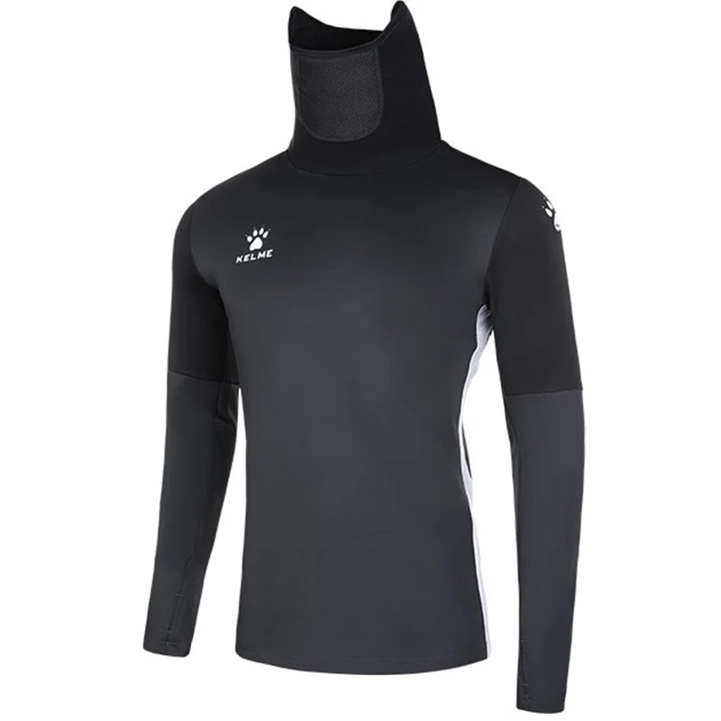 Men's Thermal Training Pullover with Face Cover & Thumb Holes