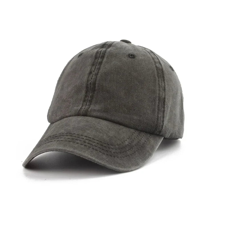 Classic Cotton Baseball Caps for Kids and Adults