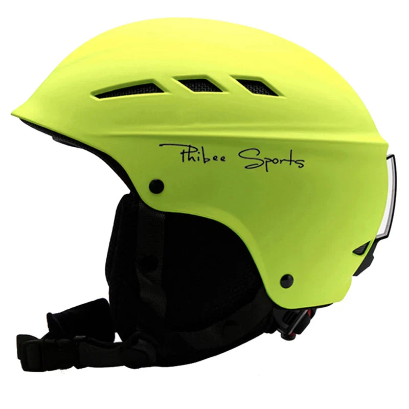 Safe and Comfortable Detector Ski Helmet
