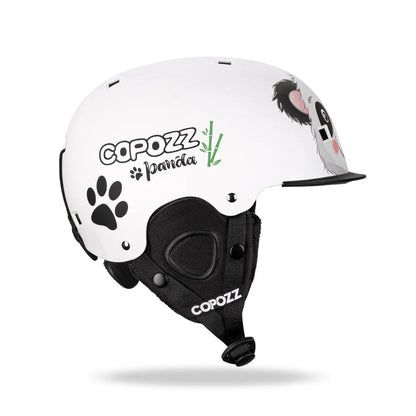 Kids Ski Helmet  Cartoons  Integrally Molded  Safety