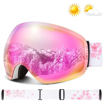Enjoy the Slopes Outdoor Ski Goggles with UV400