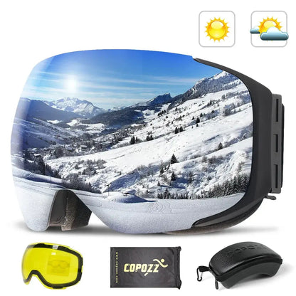 Ski Goggles with Quick Change Lens