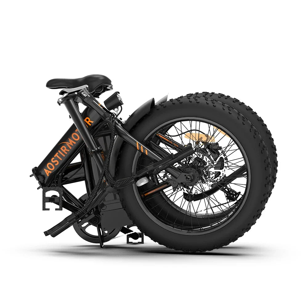 Portable Electric Bike 20" Fat Tires 500W Motor