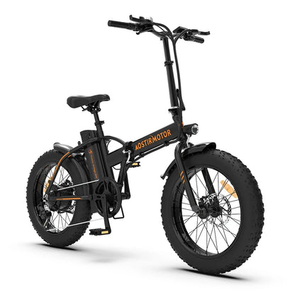 Portable Electric Bike 20" Fat Tires 500W Motor