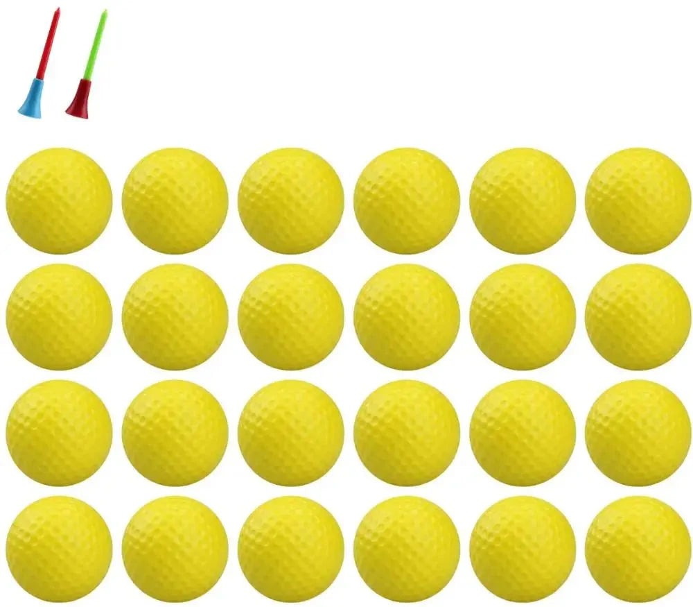 Soft Sponge Foam Golf Practice Balls – Indoor & Outdoor Use