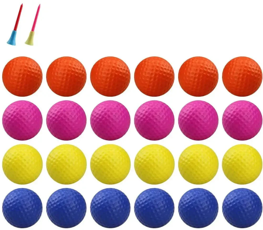 Soft Sponge Foam Golf Practice Balls – Indoor & Outdoor Use