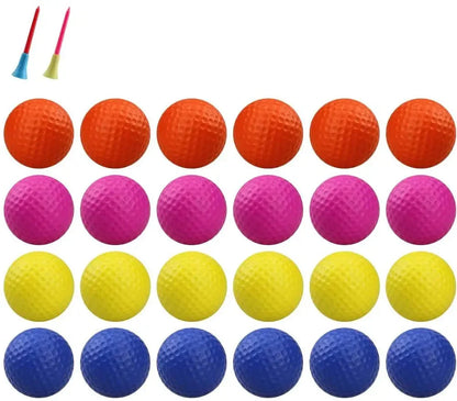 Soft Sponge Foam Golf Practice Balls – Indoor & Outdoor Use