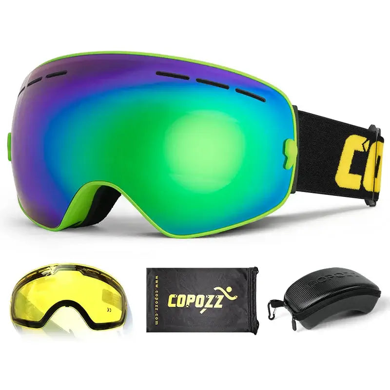 Unmatched Clarity  Double Lens Ski Goggles