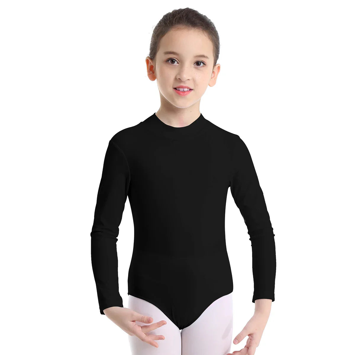 Girls  Long Sleeve Gymnastics Leotard