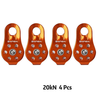 High-Altitude Traverse Pulley for Safe and Efficient Hauling