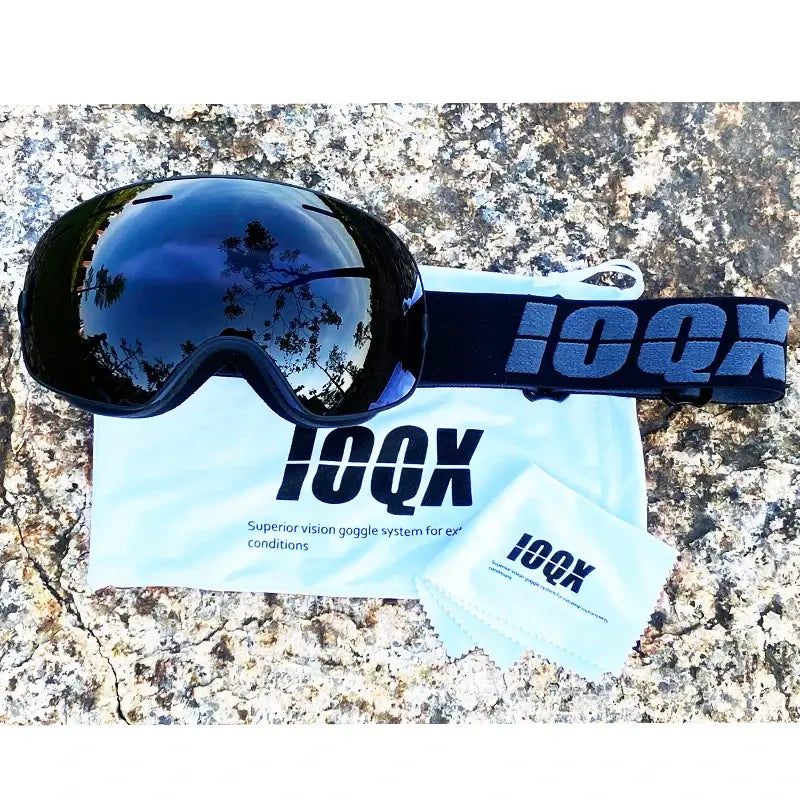 Clear Vision on the Slopes  Double Layer Ski Goggles