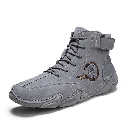 Comfort and Style: Big Size Men's Leather Boots