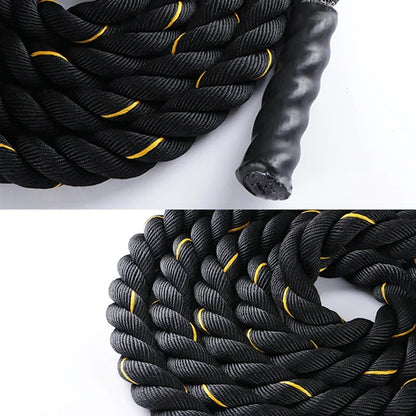 Battle Ropes for Gym & Home Heavy CrossFit Strength Training