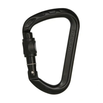 D-Shape Rock Climbing Carabiner - Auto-Locking and Durable