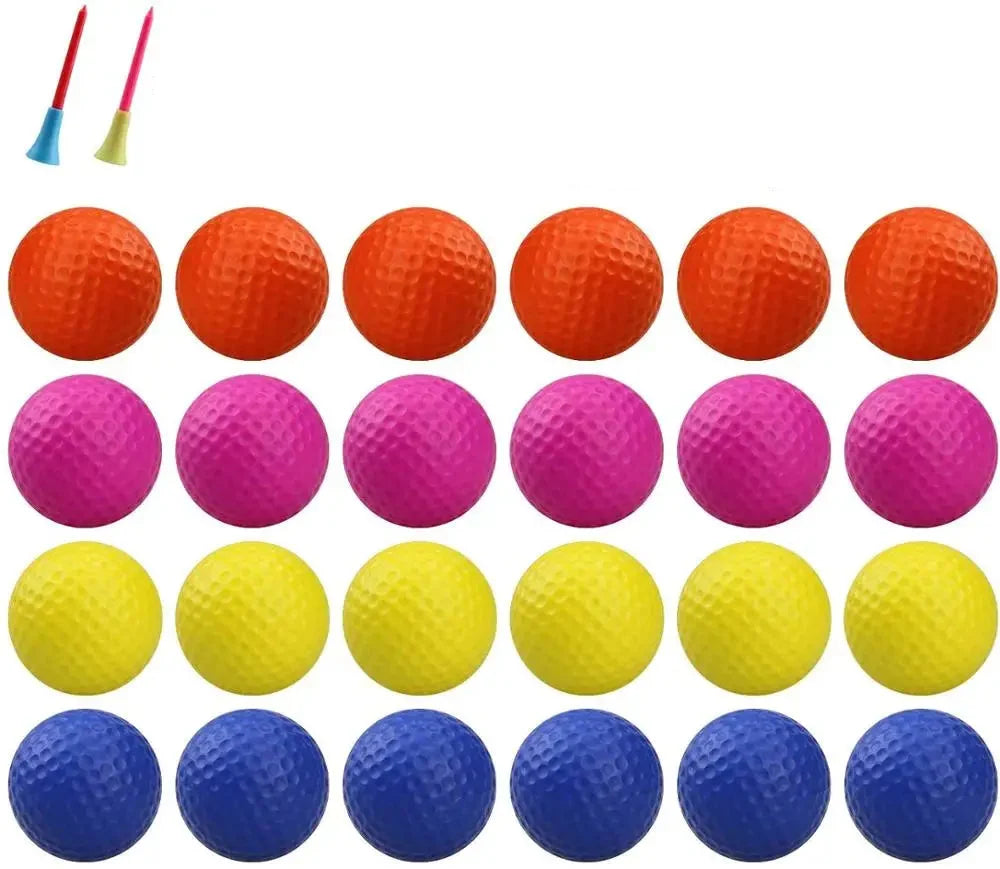 Soft Sponge Foam Golf Practice Balls – Indoor & Outdoor Use