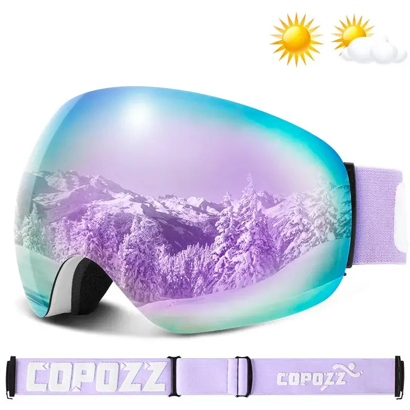 Ski Goggles with UV400 Protection