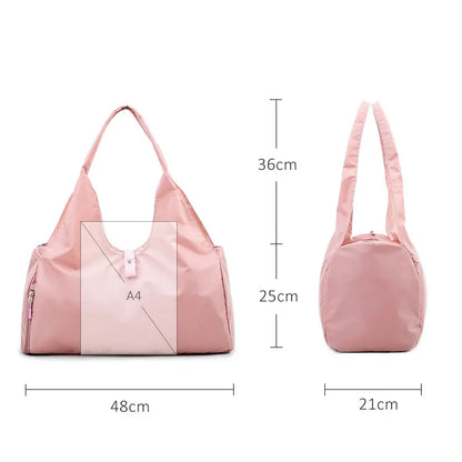 All-Purpose Gym & Yoga Bag: Durable Nylon Tote for Men & Women